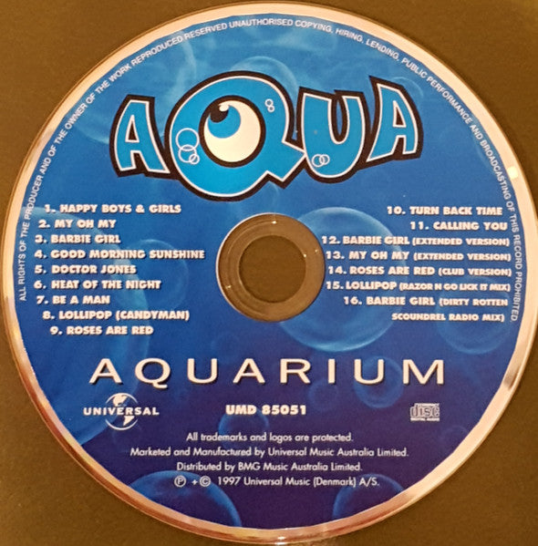 Aqua : Aquarium (CD, Album)