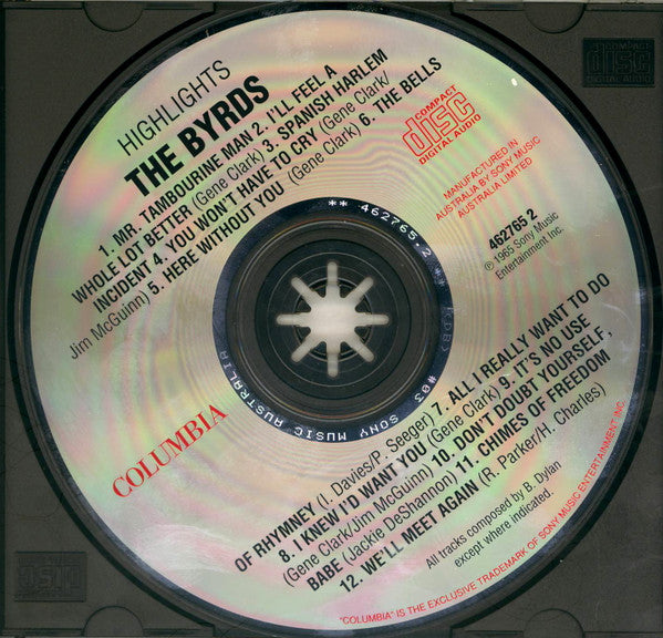 The Byrds : Golden Highlights (CD, Comp, RE)