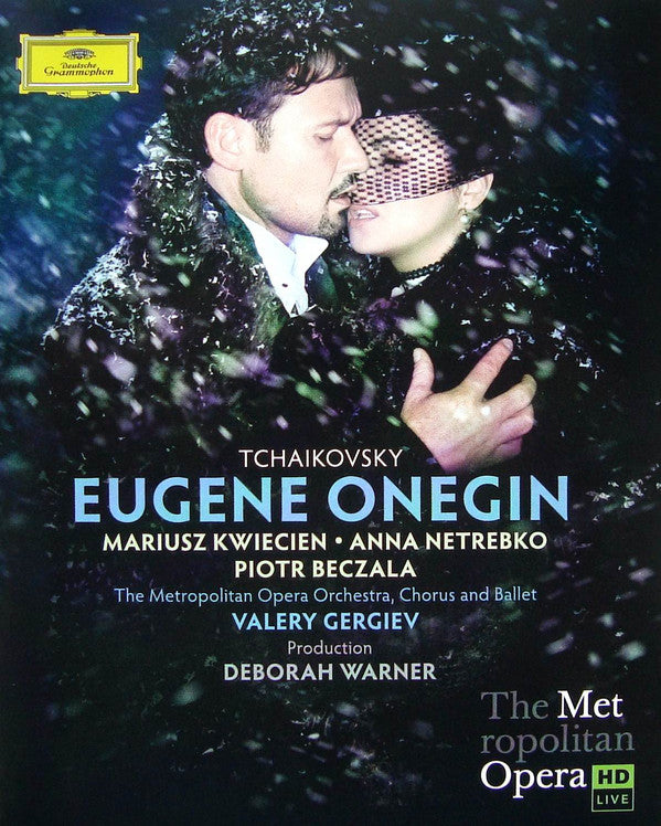 Pyotr Ilyich Tchaikovsky / Mariusz Kwiecień, Anna Netrebko, Piotr Beczala, The Metropolitan Opera House Orchestra & Metropolitan Opera Chorus, Valery Gergiev, Deborah Warner : Eugene Onegin (Blu-ray, Multichannel)