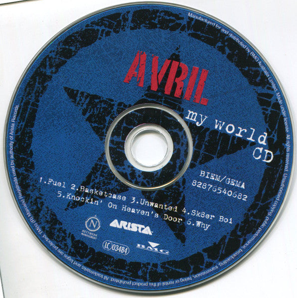 Avril Lavigne : My World (DVD-V, PAL + CD, EP)