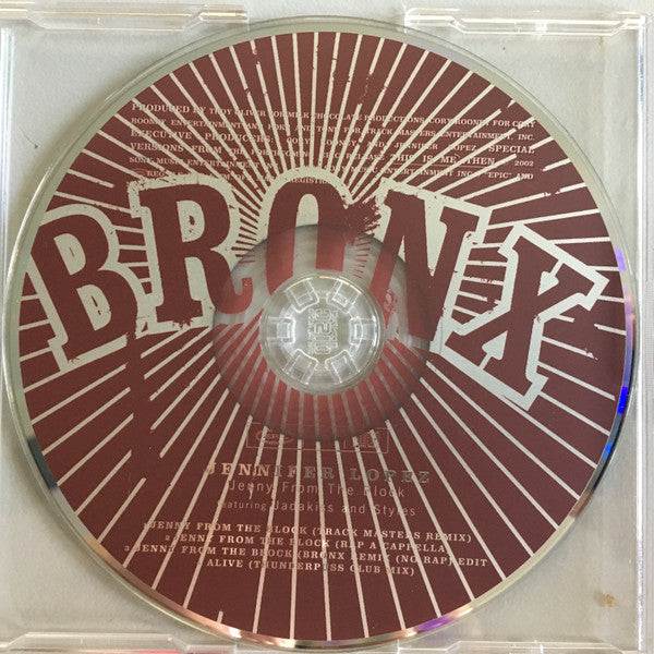 Jennifer Lopez : Jenny From The Block (CD, Single)