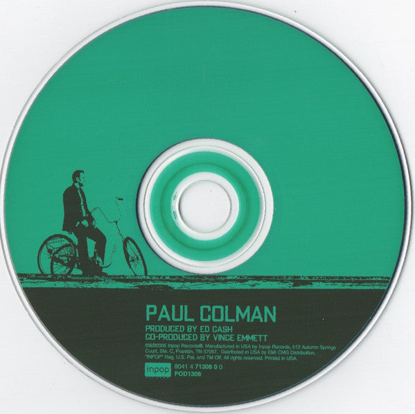 Paul Colman : Let It Go (CD, Album)