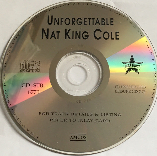 Nat King Cole : Unforgettable (18 Golden Greats) (CD, Comp)