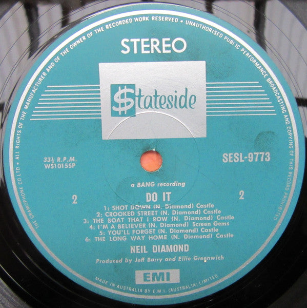 Neil Diamond : Do It! (LP, Comp)
