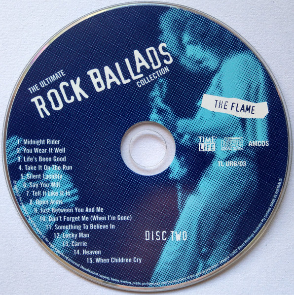 Various : The Ultimate Rock Ballads Collection - The Flame (2xCD, Comp)