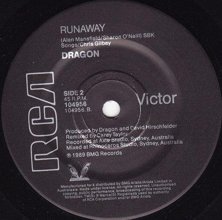 Dragon (5) : Young Years (7", Single)