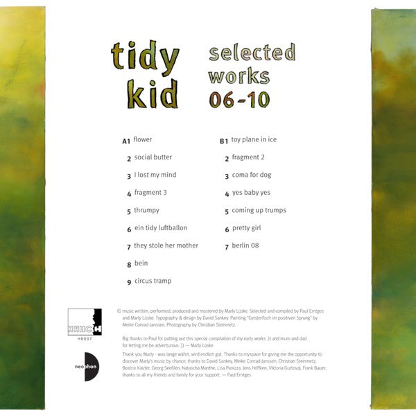 Tidy Kid : Selected Works 06-10 (12", Comp, Ltd, Num)