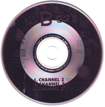 The B-52's : Channel Z (CD, Single)
