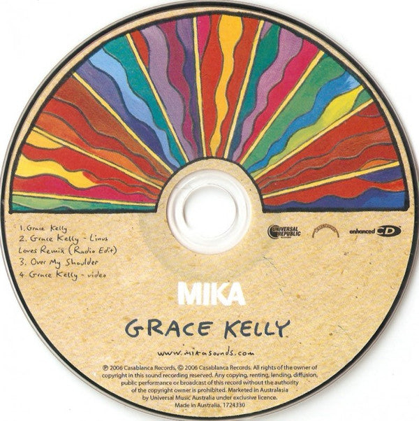 MIKA (8) : Grace Kelly (CD, Maxi, Enh)