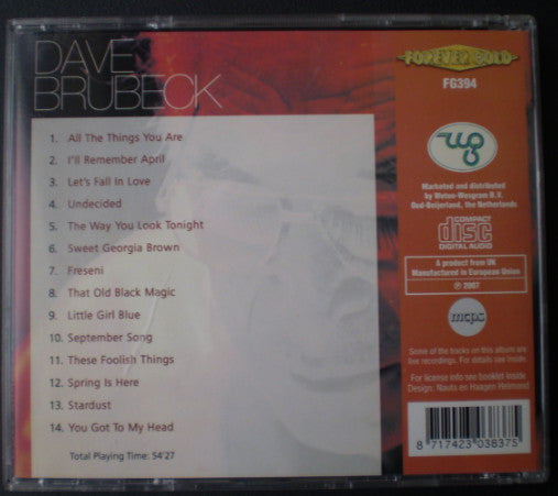 Dave Brubeck : Dave Brubeck (CD, Comp)