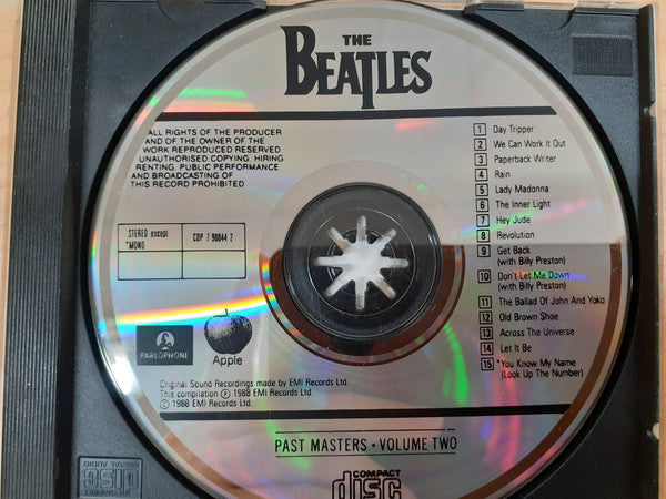 The Beatles : Past Masters: Volume Two (CD, Comp, Mono, RE)