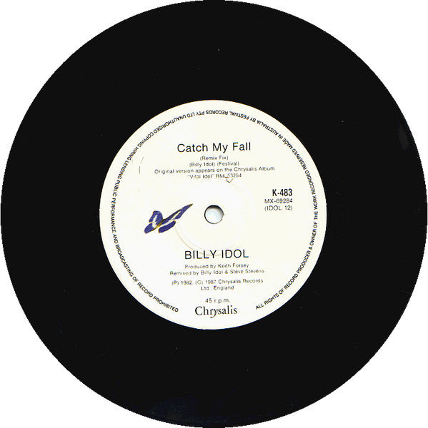 Billy Idol : Hot In The City (7", Single, Ltd, RE)
