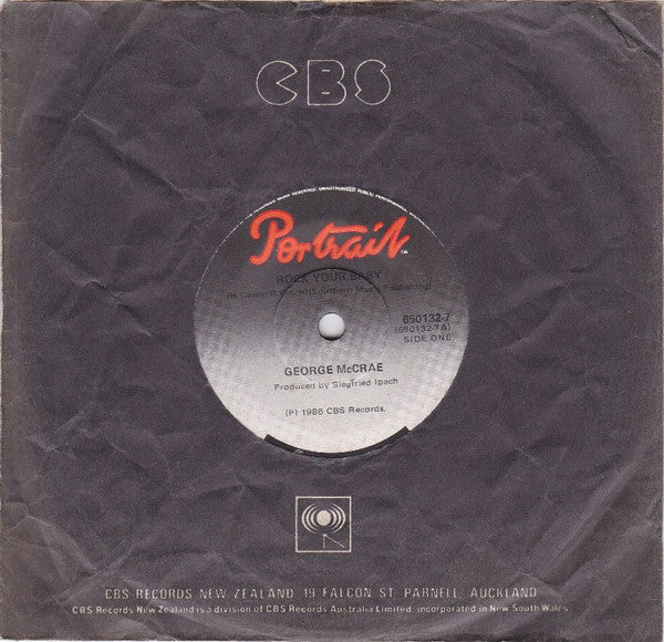 George McCrae : Rock Your Baby (7", Single)