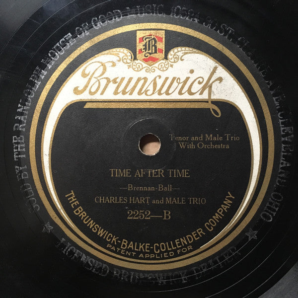 Elliott Shaw / Charles Hart (2) : Tell Her At Twilight / Time After Time (Shellac, 10")