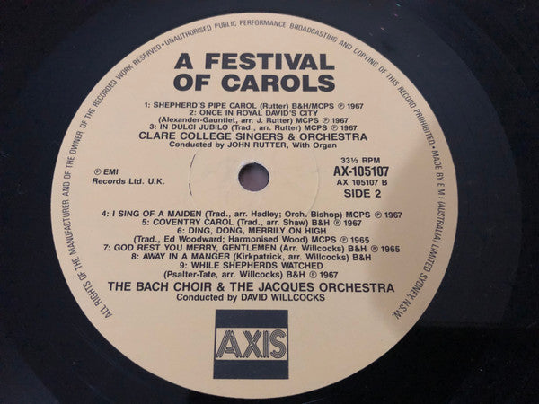 Various : A Festival Of Carols (LP)