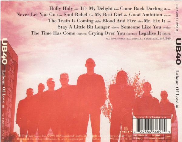 UB40 : Labour Of Love III (CD, Album, Swi)