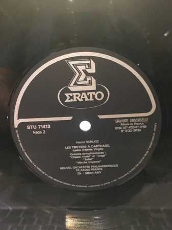 Berlioz*, Nadine Denize, Nouvel Orchestre Philharmonique De Radio-France, Gilbert Amy : La Mort De Cleopatre / Les Troyens A Carthage (LP)