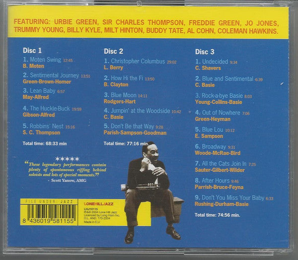 Buck Clayton : Complete Legendary Jam Sessions Master Takes (3xCD, Comp)