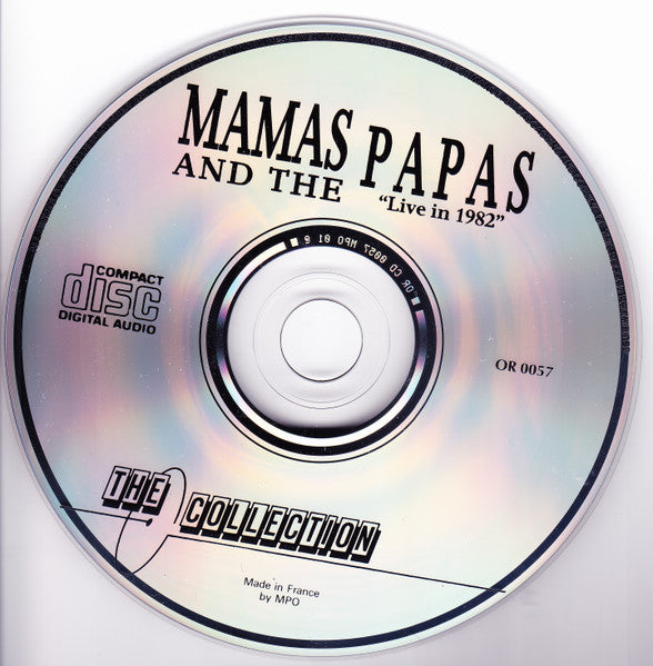 Mamas And The Papas* : Live in 1982 (CD, Album)