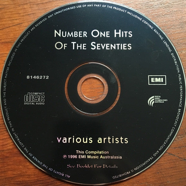 Various : Number One Hits Of The Seventies (CD, Comp)