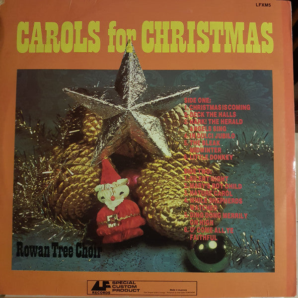 The Rowantree Choir : Carols For Christmas (LP)