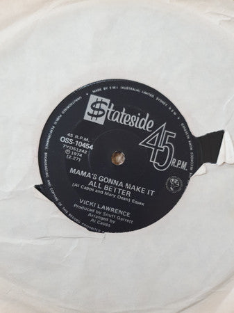 Vicki Lawrence : Mama's Gonna Make It All Better (7", Single)