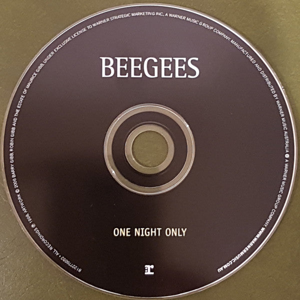 Bee Gees : One Night Only (HDCD, Album, RE)