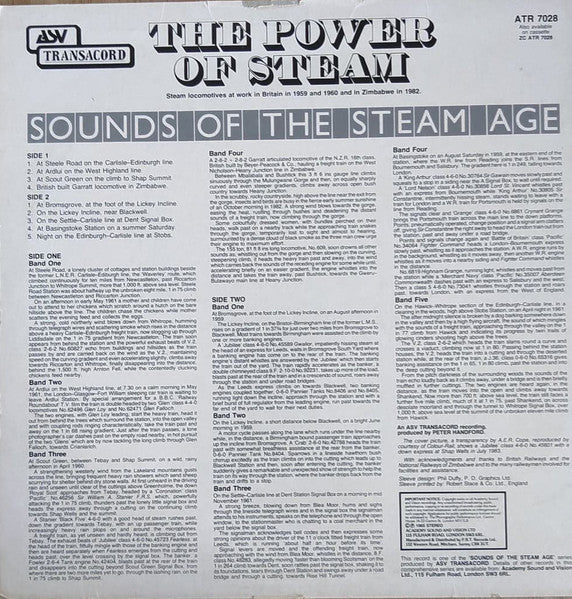 No Artist : The Power Of Steam (LP)