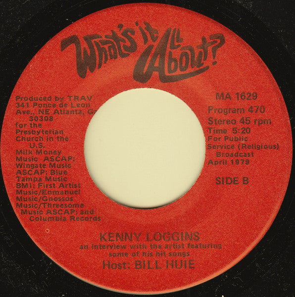 Ellen Mcilwaine / Kenny Loggins : What's It All About? (7", Transcription)
