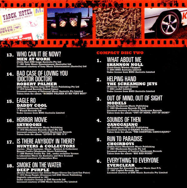 Various : Songs For My Ute Vol.2 (2xCD, Comp)