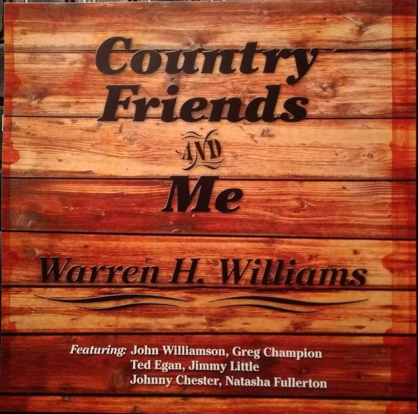 Warren H. Williams : Country Friends And Me (CD)