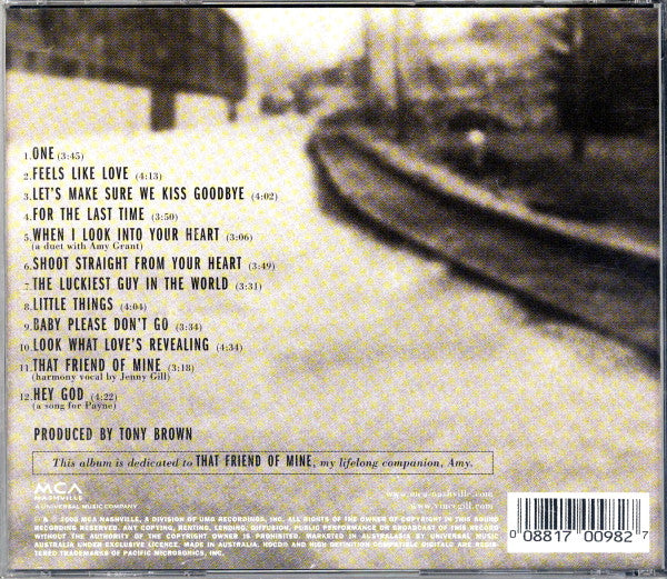 Vince Gill : Let's Make Sure We Kiss Goodbye (HDCD, Album)