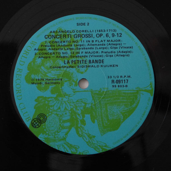 Arcangelo Corelli - La Petite Bande : Concerti Grossi Op. 6, 9–12 (LP, Album, Club)