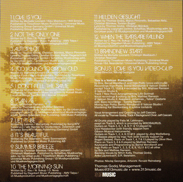 Thomas Godoj : Plan A! (CD, Album, Enh)