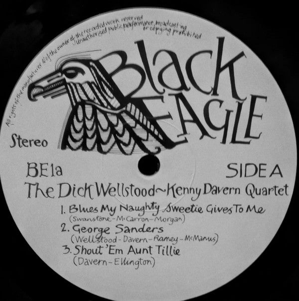 Dick Wellstood & Kenny Davern : In A Mello Roll (LP)
