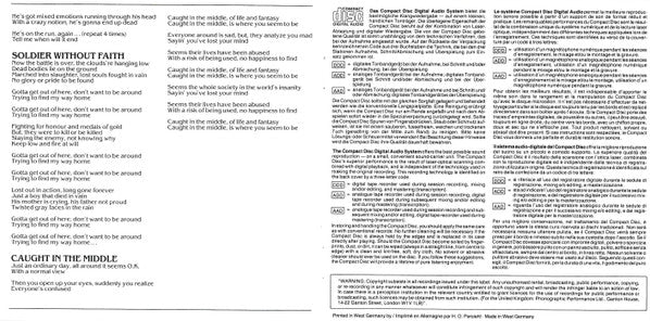 Yngwie J. Malmsteen's Rising Force : Marching Out (CD, Album, RP)