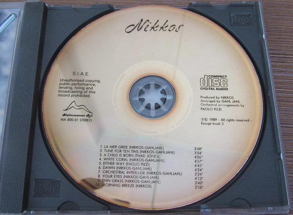 Nikkos : Nikkos (CD, Album)