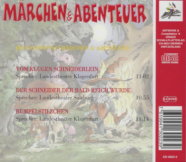 Various : Die Schönsten Märchen & Abenteuer CD 3 (CD)