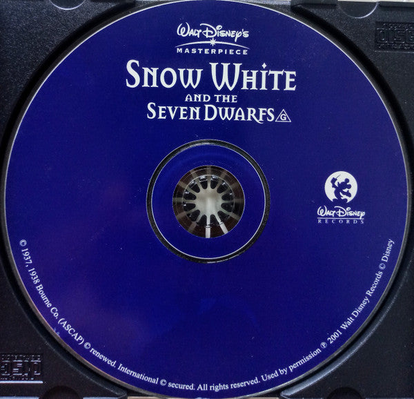 Various : Snow White And The Seven Dwarfs - 4 Songs From The Original Soundtrack (CD, Promo)