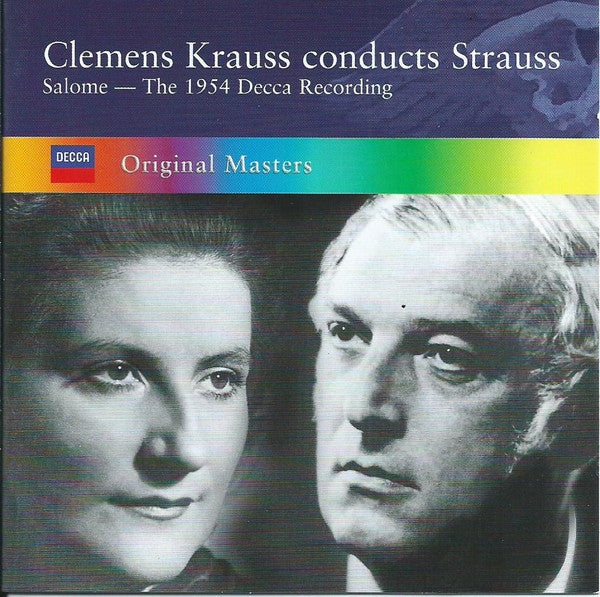 Clemens Krauss Conducts Richard Strauss : Salome - The 1954 Decca Recording (2xCD, Album, Mono, RE, RM)