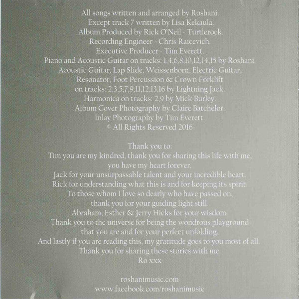 Roshani : Death, Love & Life (CD, Album)