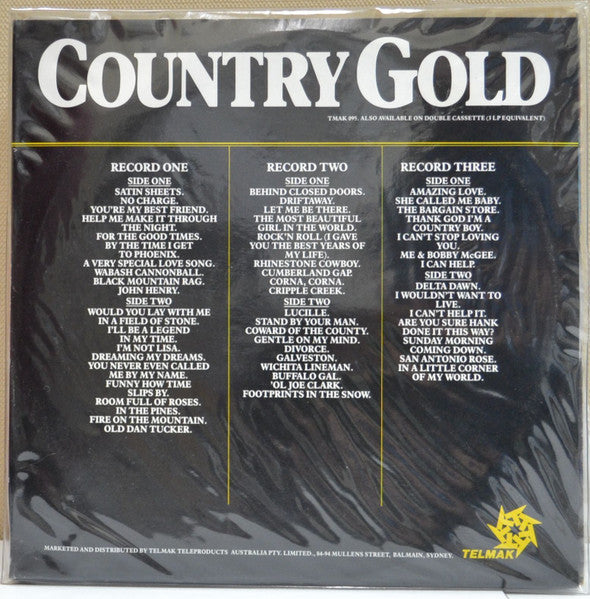 Various : Country Gold (3xLP, Comp)