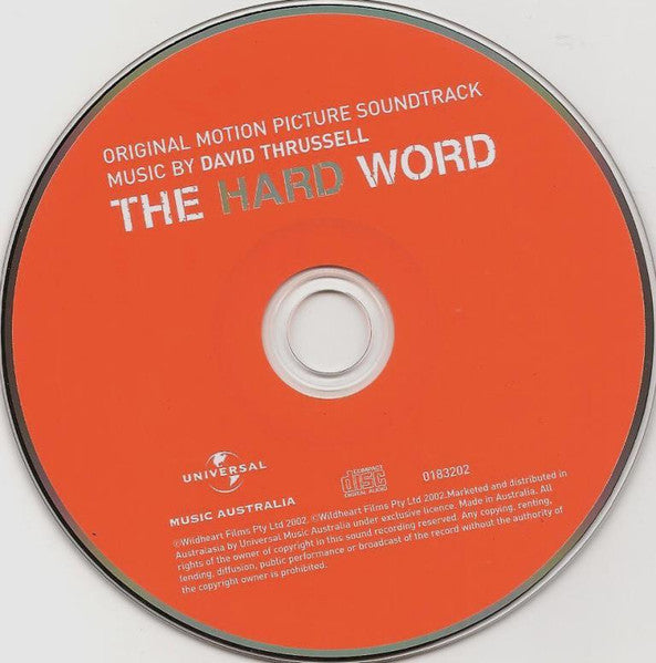 David Thrussell : The Hard Word Original Motion Picture Soundtrack (CD, Album, Dig)