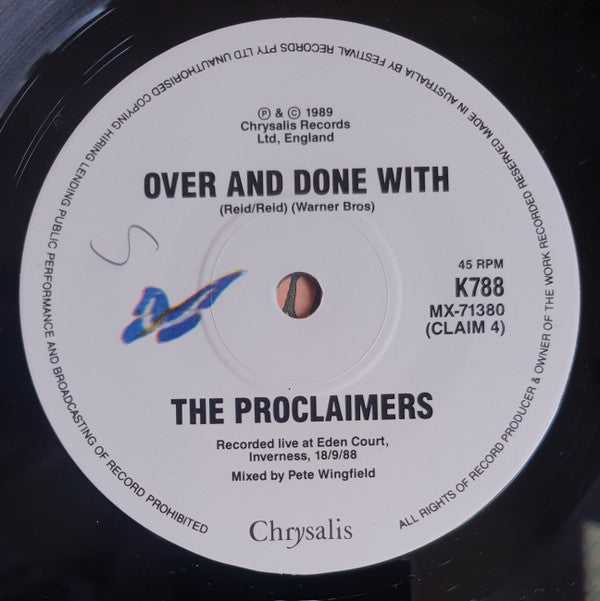 The Proclaimers : I'm On My Way (7", Ltd)