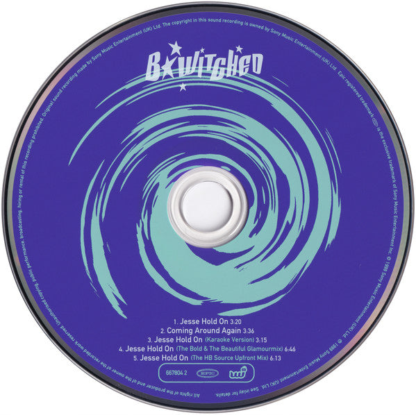 B*Witched : Jesse Hold On (CD, Single)
