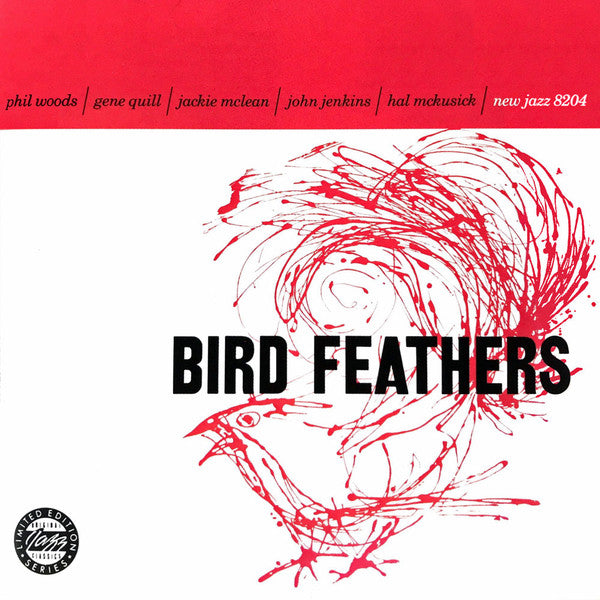 Phil Woods, Gene Quill, Jackie McLean, John Jenkins (2), Hal McKusick : Bird Feathers (CD, Album, Ltd, RE)
