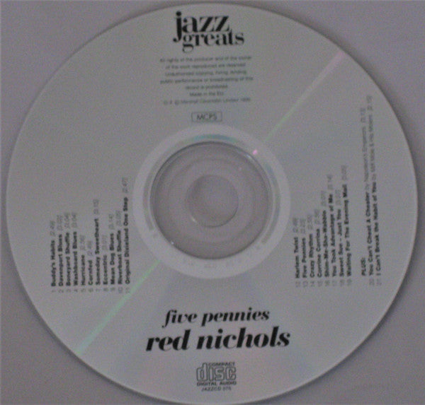 Red Nichols : Five Pennies (CD, Comp)