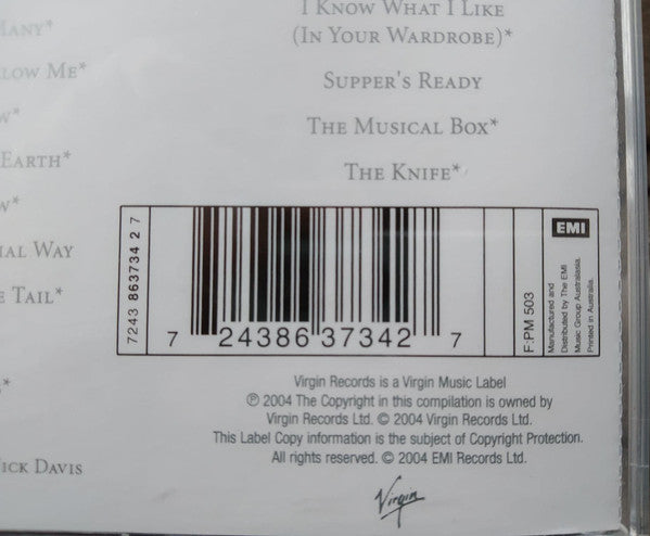 Genesis : Platinum Collection (3xCD, Comp)