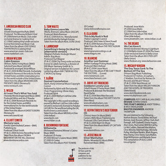 Various : 2004 Volume One (15 Tracks From The Year's Best New Albums) (CD, Comp)