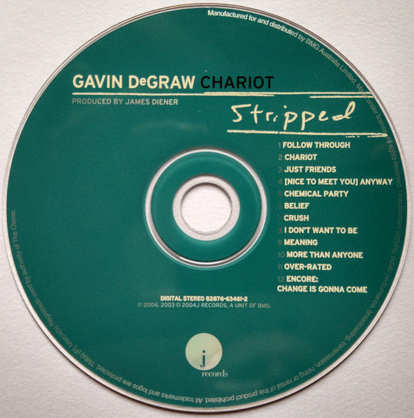 Gavin DeGraw : Chariot (2xCD, Album, S/Edition)